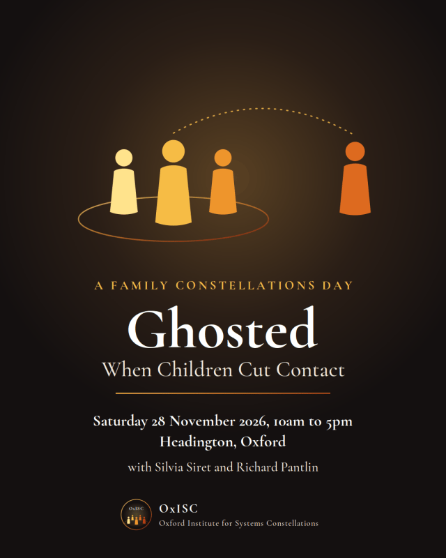 Family Constellations workshop on 28th November 2026 in Headington, Oxford, with Silvia Siret (Facilitator), hosted by OxISC.